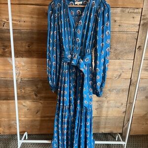 ByTiMo Floral Blue Maxi Dress-gorgeous!